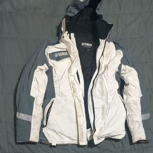 Yamaha Black Quilted Jacket